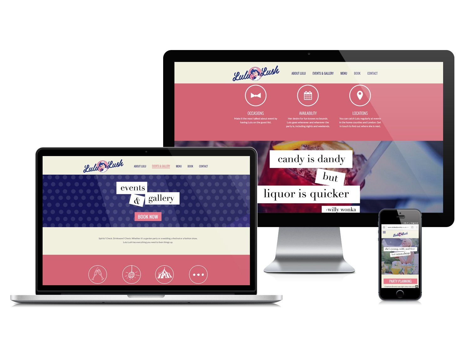 New site Launch for Lulu Lush Digity Wokingham, Uk